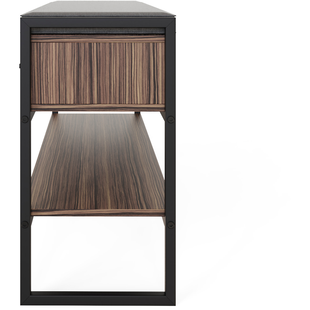 GFW Quinn 3 Drawer Single Shelf Industrial Shoe Storage Bench Image 5