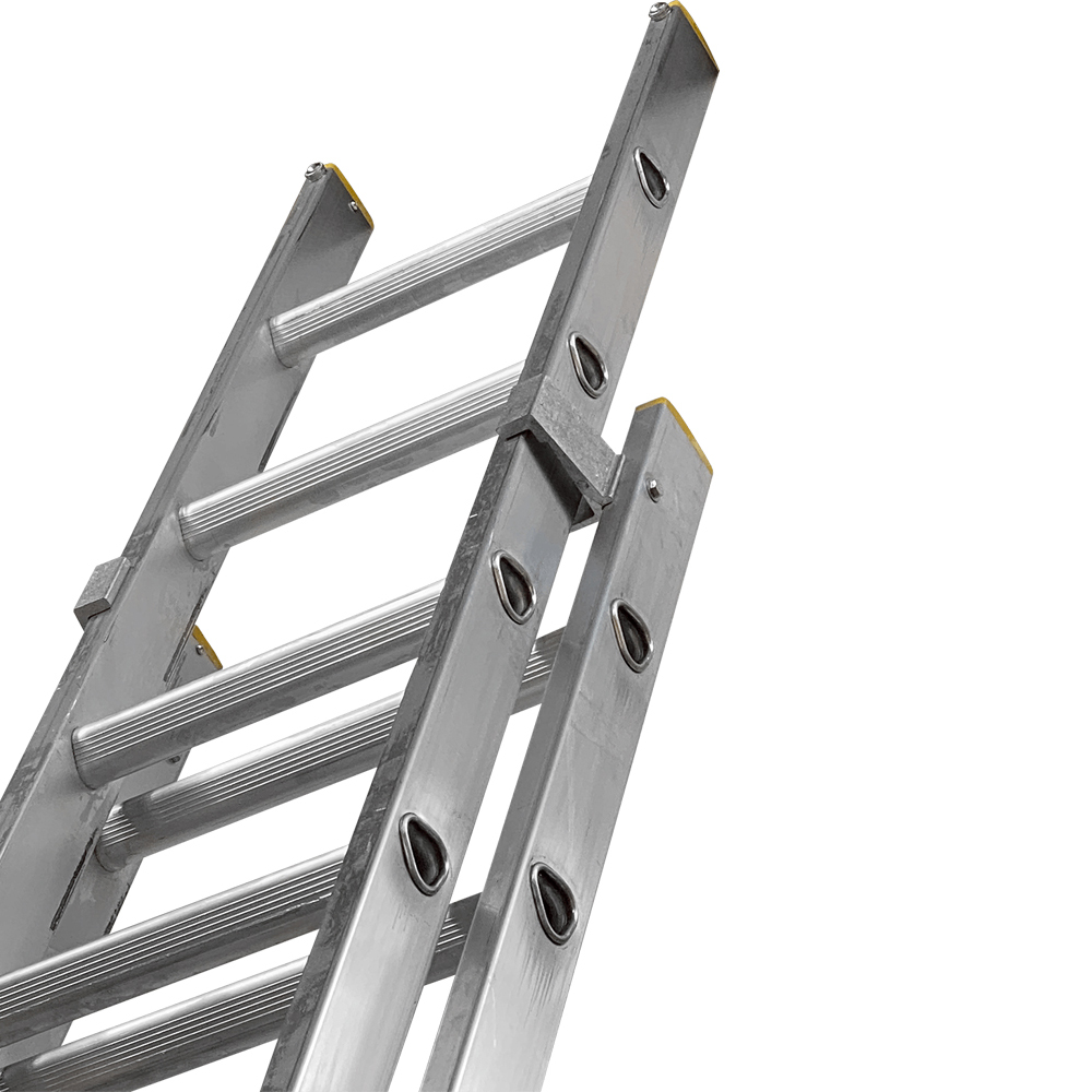 LFI PRo Double Section 11 Rung Extension Ladder 3m Image 4
