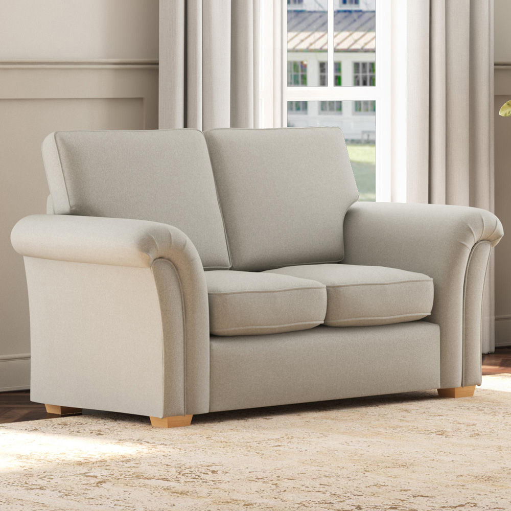 Castleacre 5 Seater Venice Mink Fixed Back Sofa Set Image 5