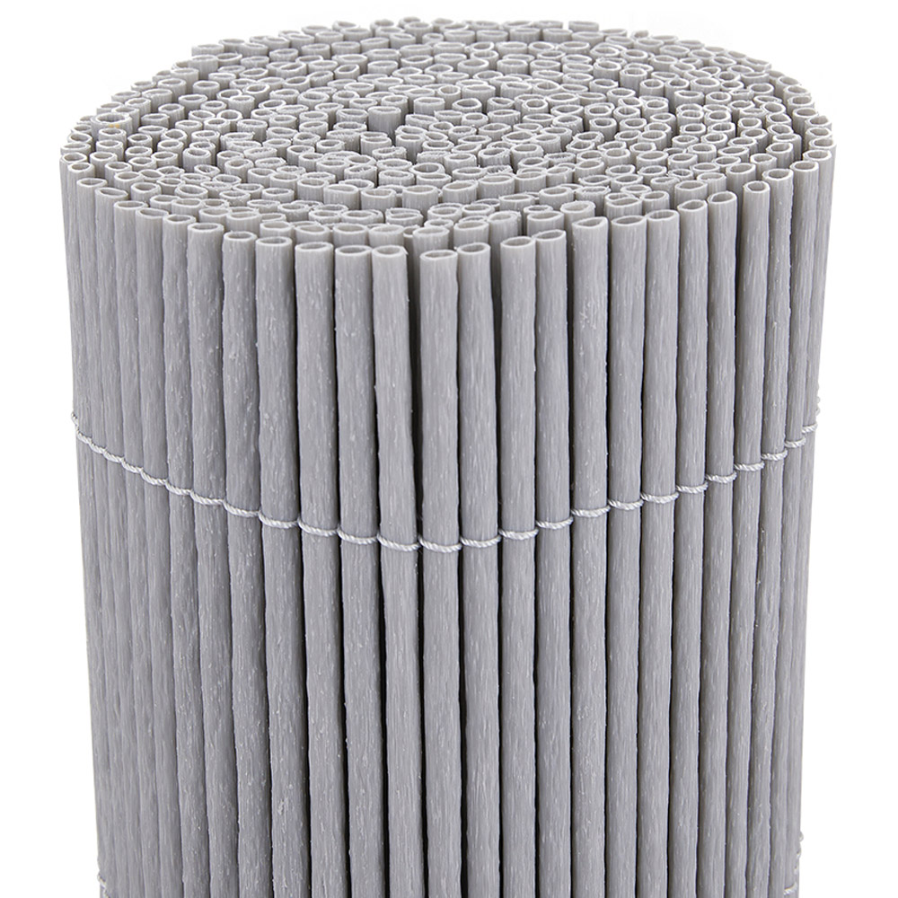 Living and Home 5.9 x 9.8ft Light Grey Waterproof UV-Resistant Privacy Fence Image 4