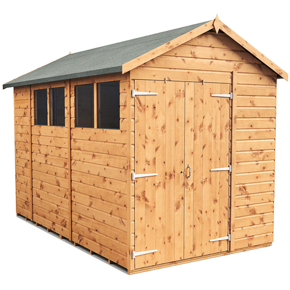 Empire Sheds 6 x 10ft Double Door Tongue and Groove Wooden Apex Garden Shed Image 1