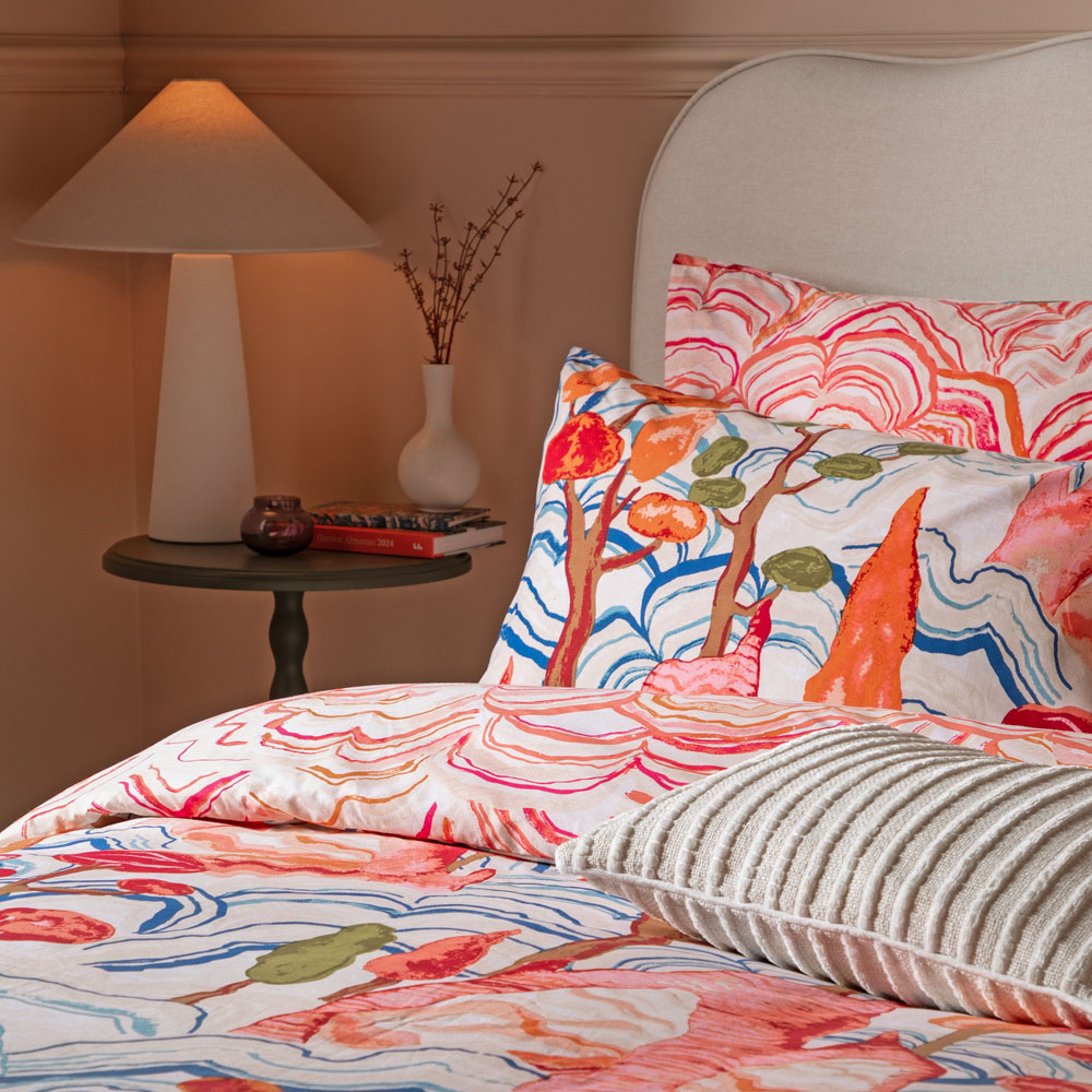 Furn Super King Size Terra Nova Printed Reversible Duvet Set Image 5