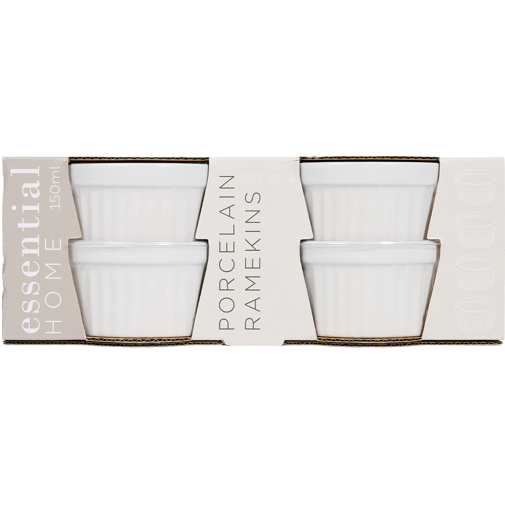 White Ramekins 4 pack Image 2