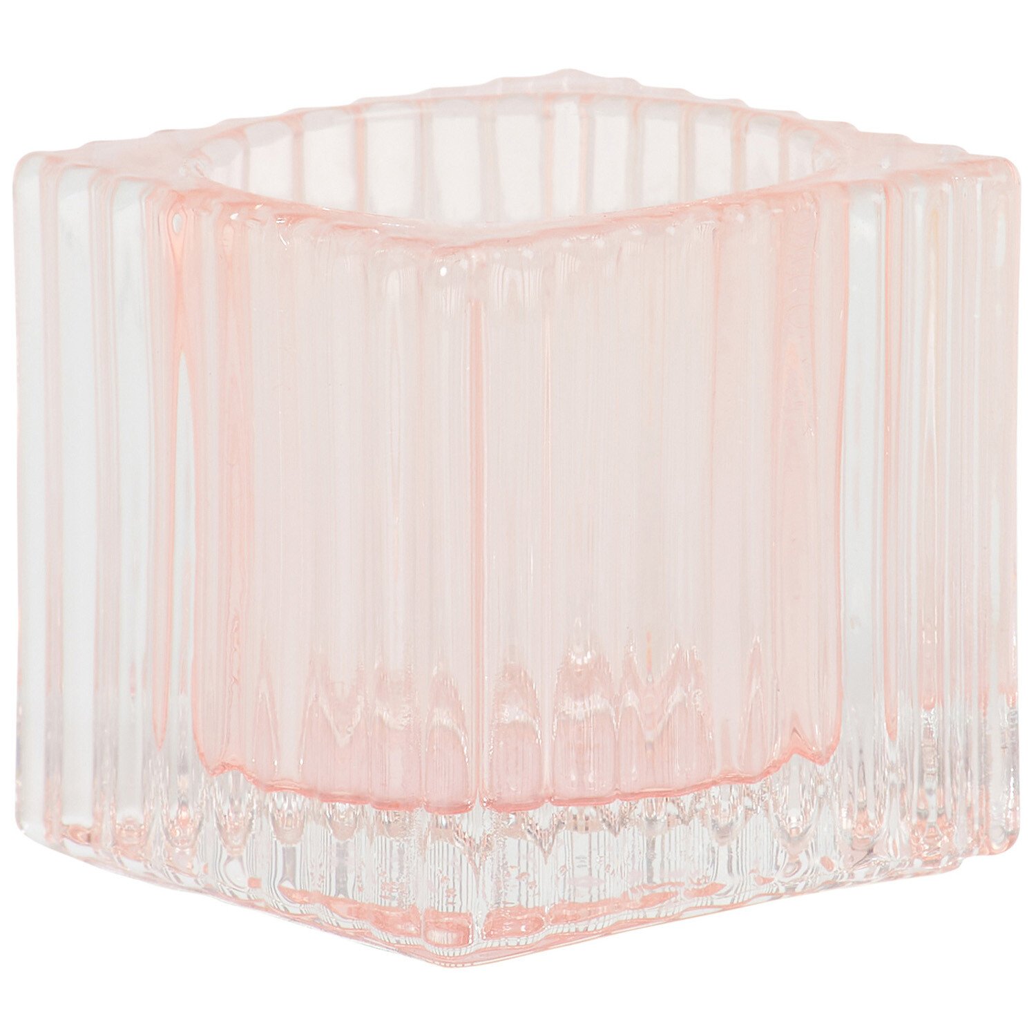 Ribbed Tealight Holder Image 5