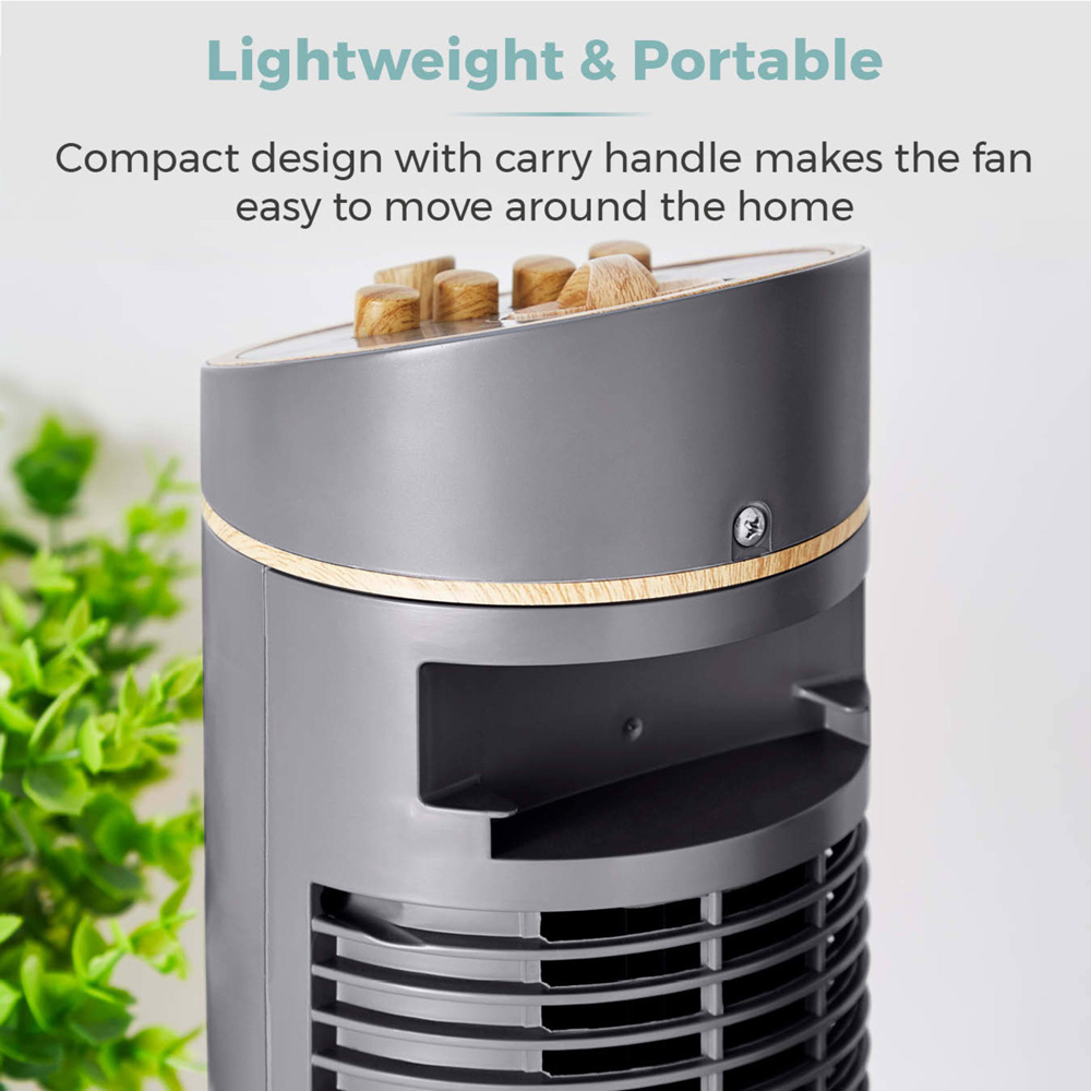 Tower Scandi 14 inch Tower Fan with Timer Image 7