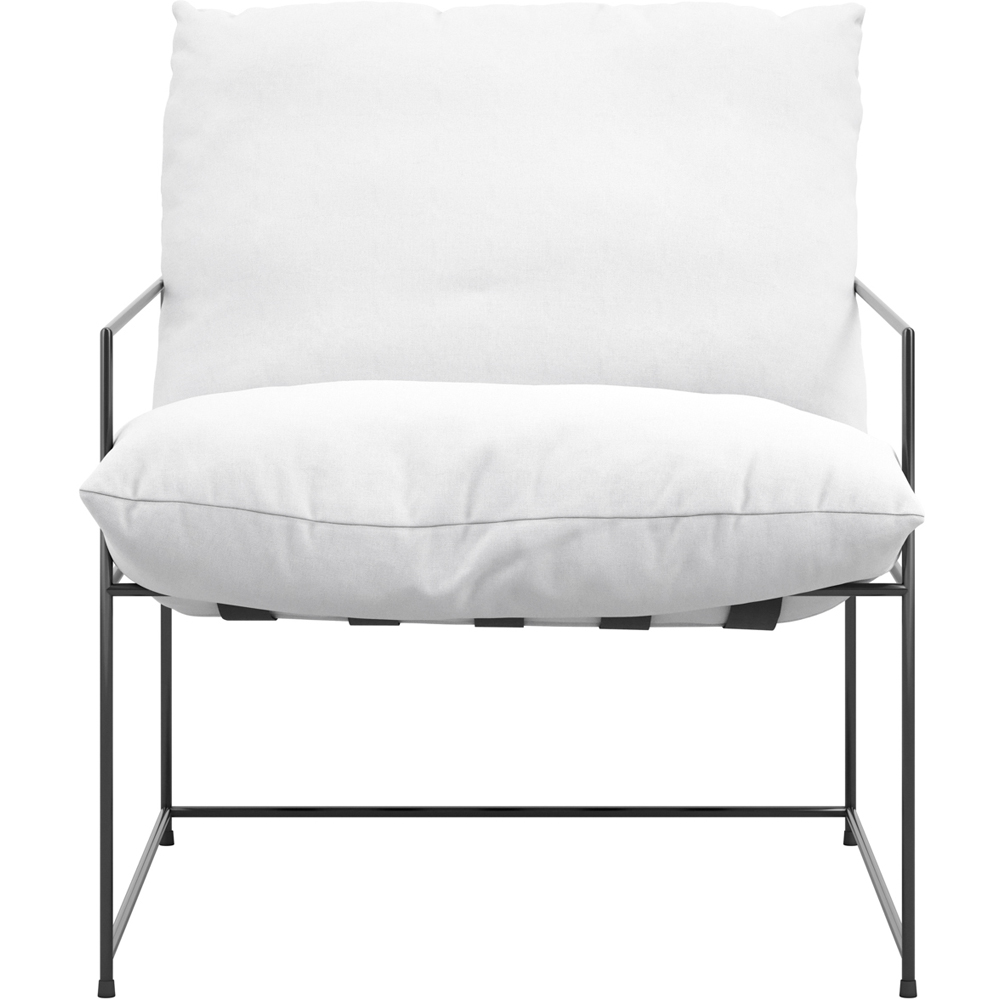 LPD Home Brook White Chair Image 3