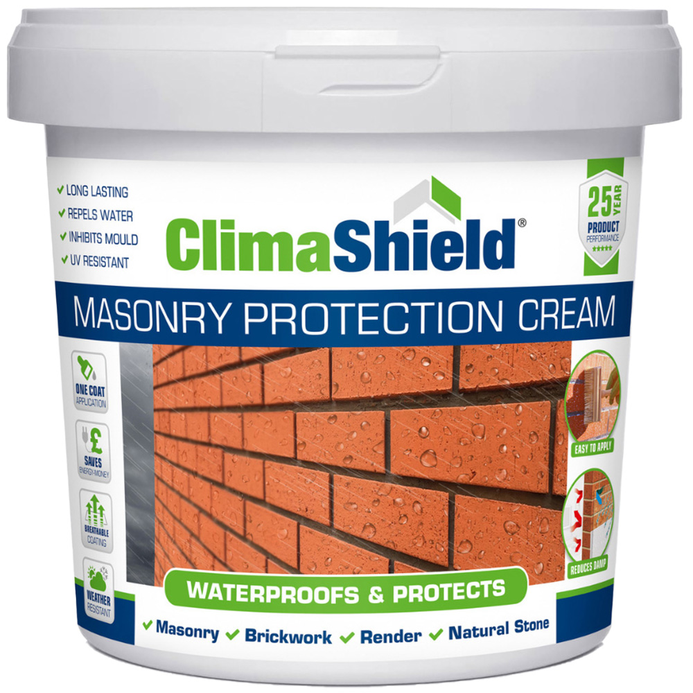SmartSeal White Masonry Protection Cream 3L Image 1