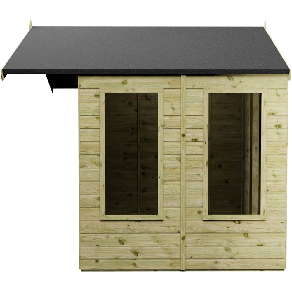 Mercia 6 x 8ft Double Door Premium Sussex Traditional Summerhouse Image 5