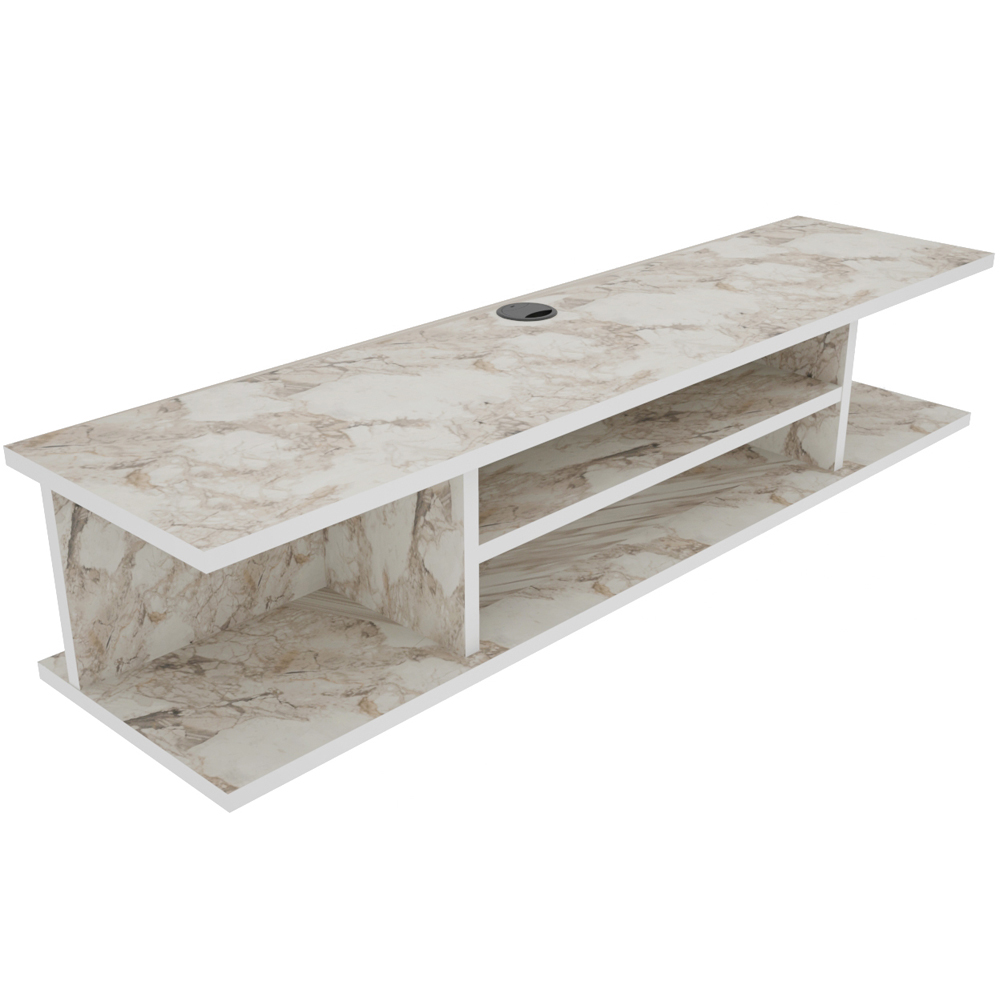 Decorotika Pivot 4 Shelf Ephesus Floating TV Unit Image 3