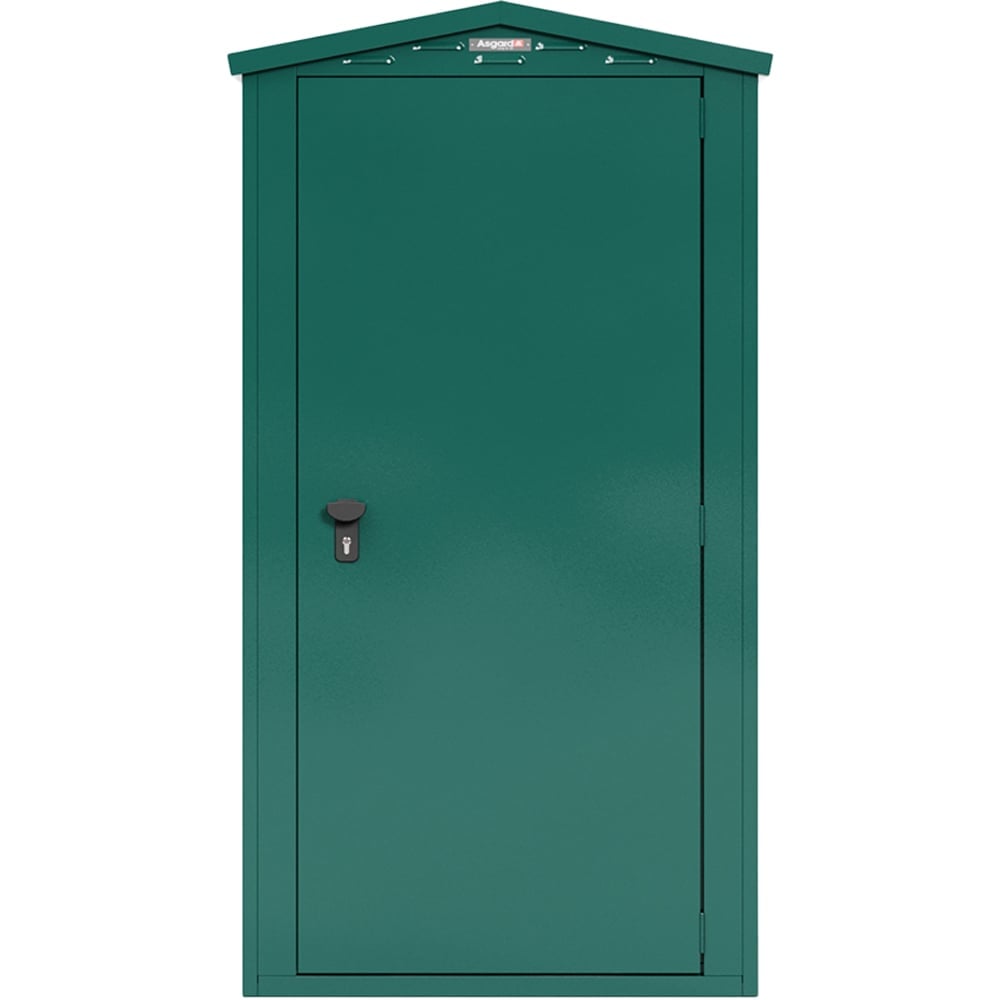 Asgard Sentry 3 x 7ft Green Apex Garden Shed Image 3