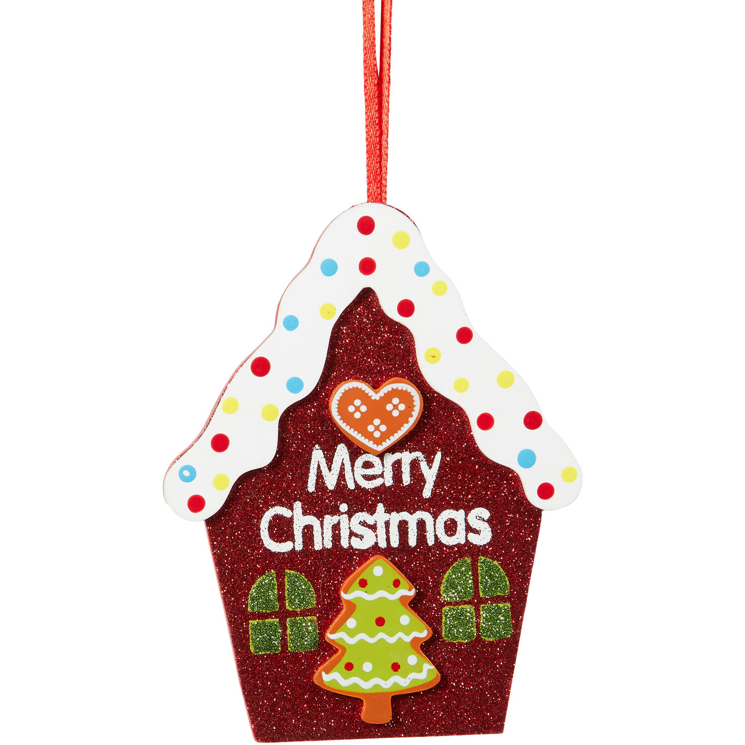 Hanging House Christmas Decoration Image 2