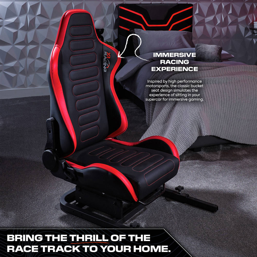 X Rocker Chicane Black Racing Seat Gaming Chair Image 3