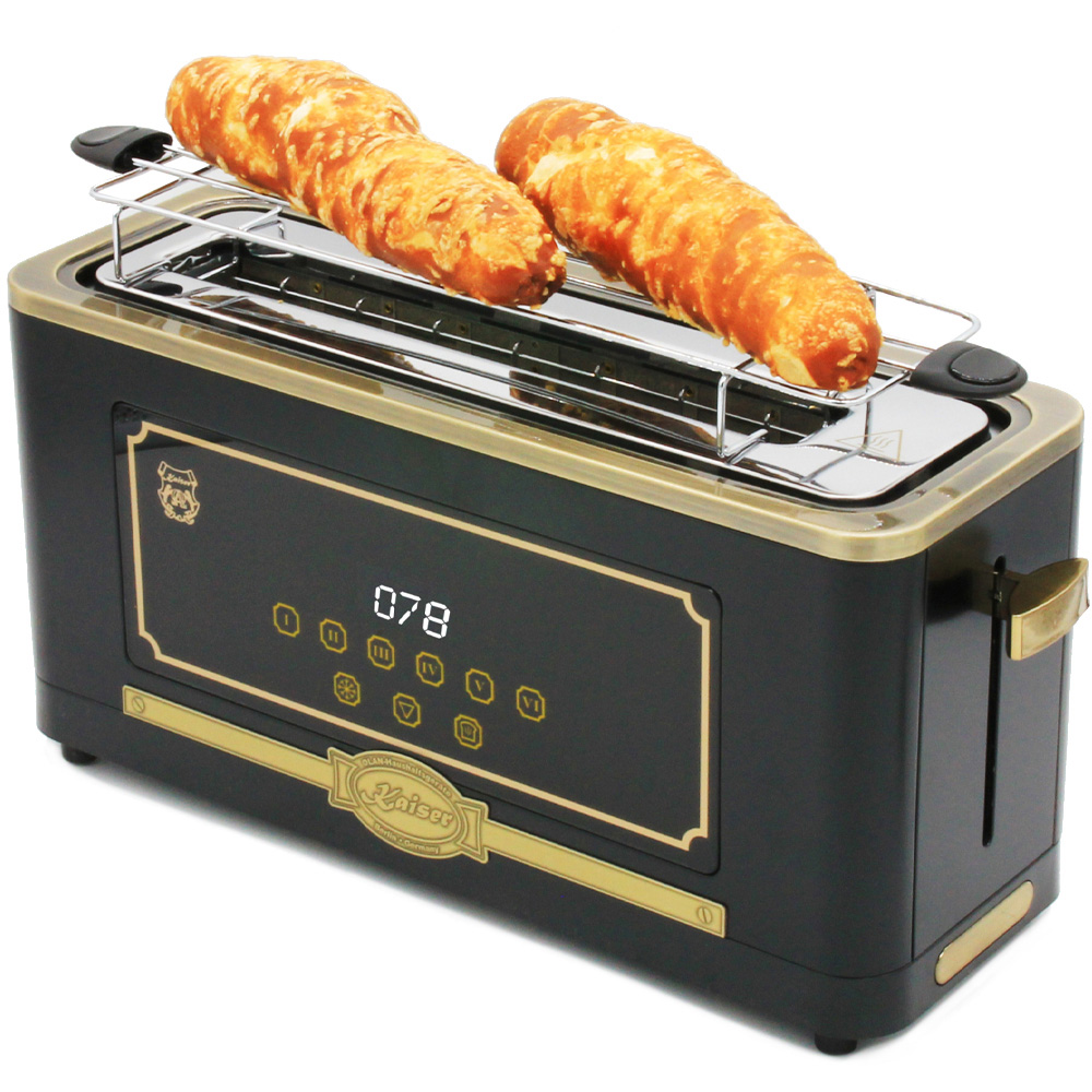 Kaiser Empire Vintage Black Electric Toaster Image 3