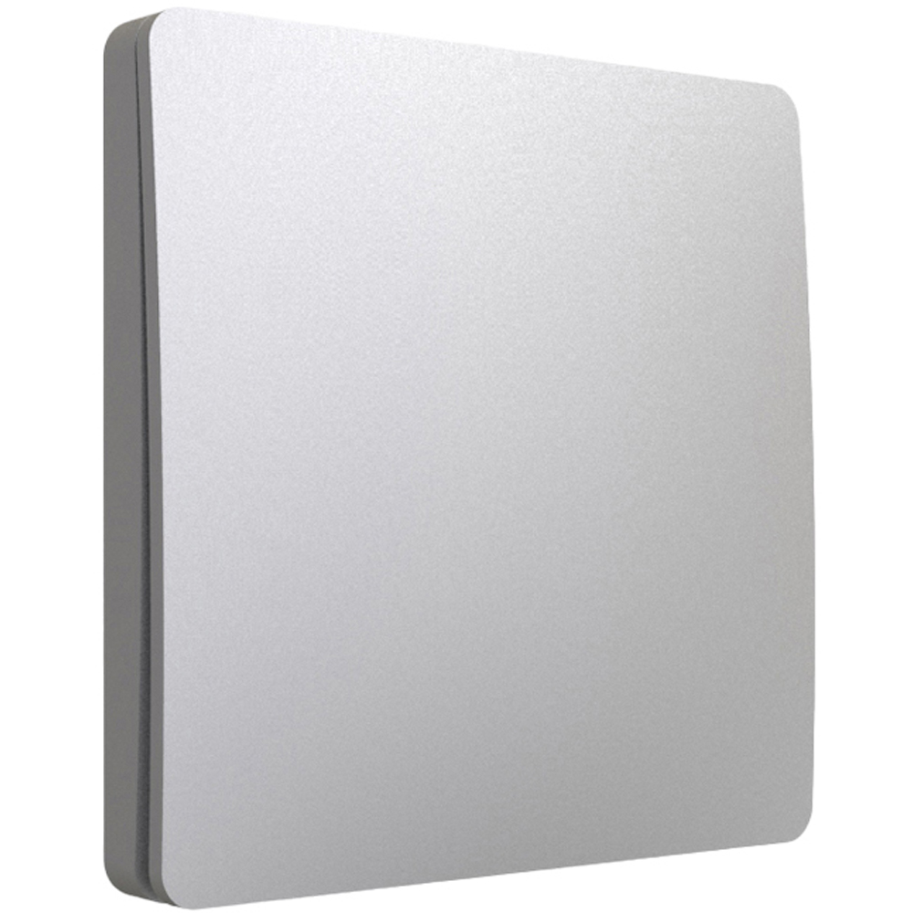 ENER-J 1 Gang Silver Wireless Dimmable and Non Dimmable Kinetic Switch Image 1