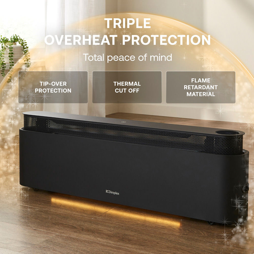 Dimplex ThermaIQ Black Smart Baseboard Convector Heater 2200W Image 6