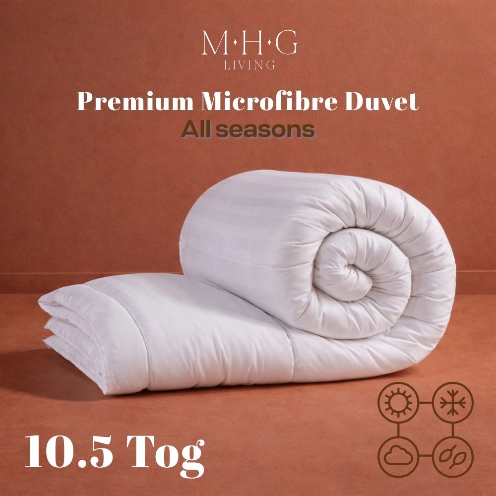 MHG Living King Size All Season Hollowfibre Duvet 10.5 Tog Image 7