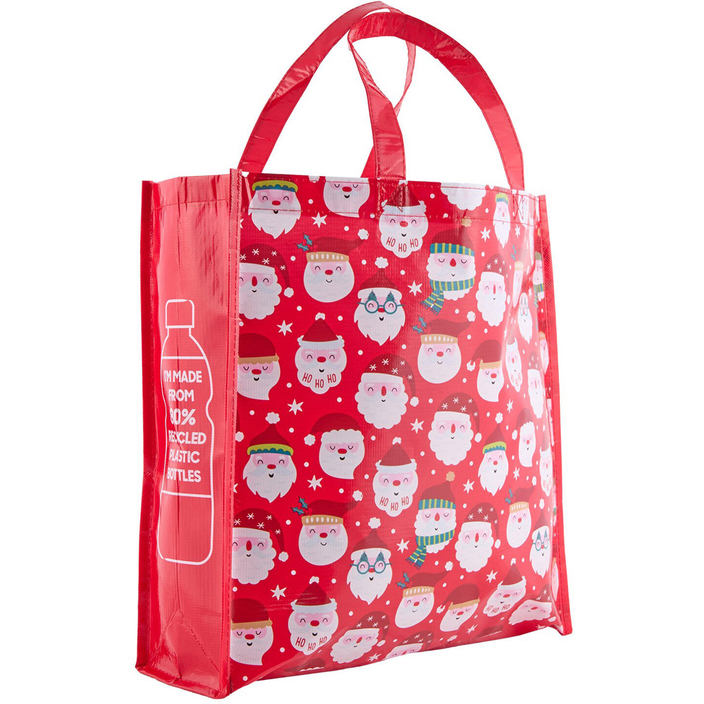 Assorted Cute Santa Shopper Bag Multicolour Image 3