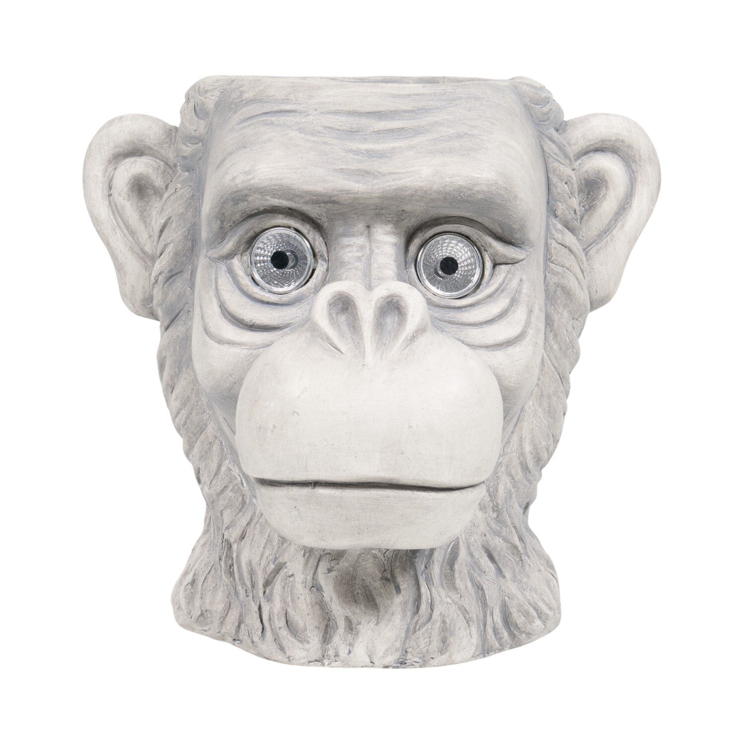 Solar Monkey Planter Grey Image 3