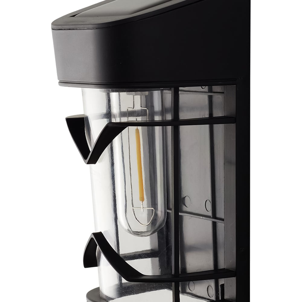 4 Packs Solar-Powered Outdoor Wall Night Light Image 3