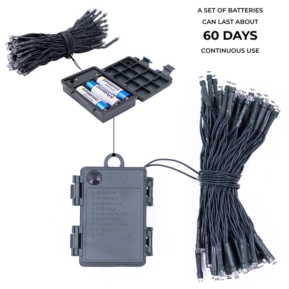 The Christmas Workshop 100 LED Multicolour String Light Image 6