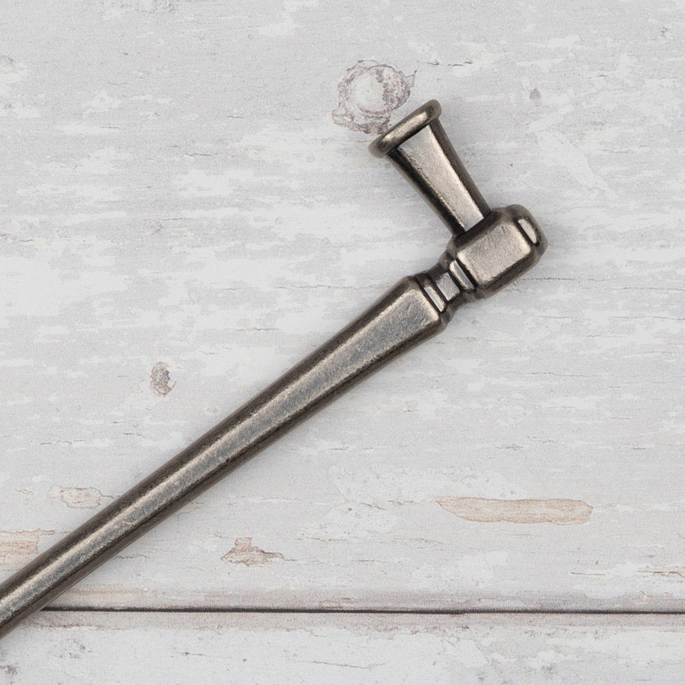 Handle & Home Antique Pewter Handle 160mm Image 5