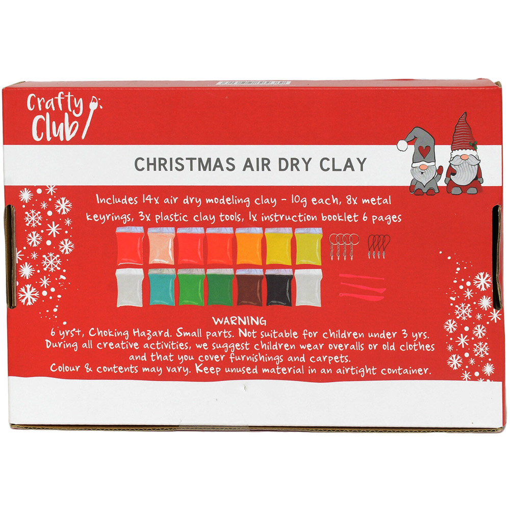 Crafty Club Christmas Air Dry Clay Image 3