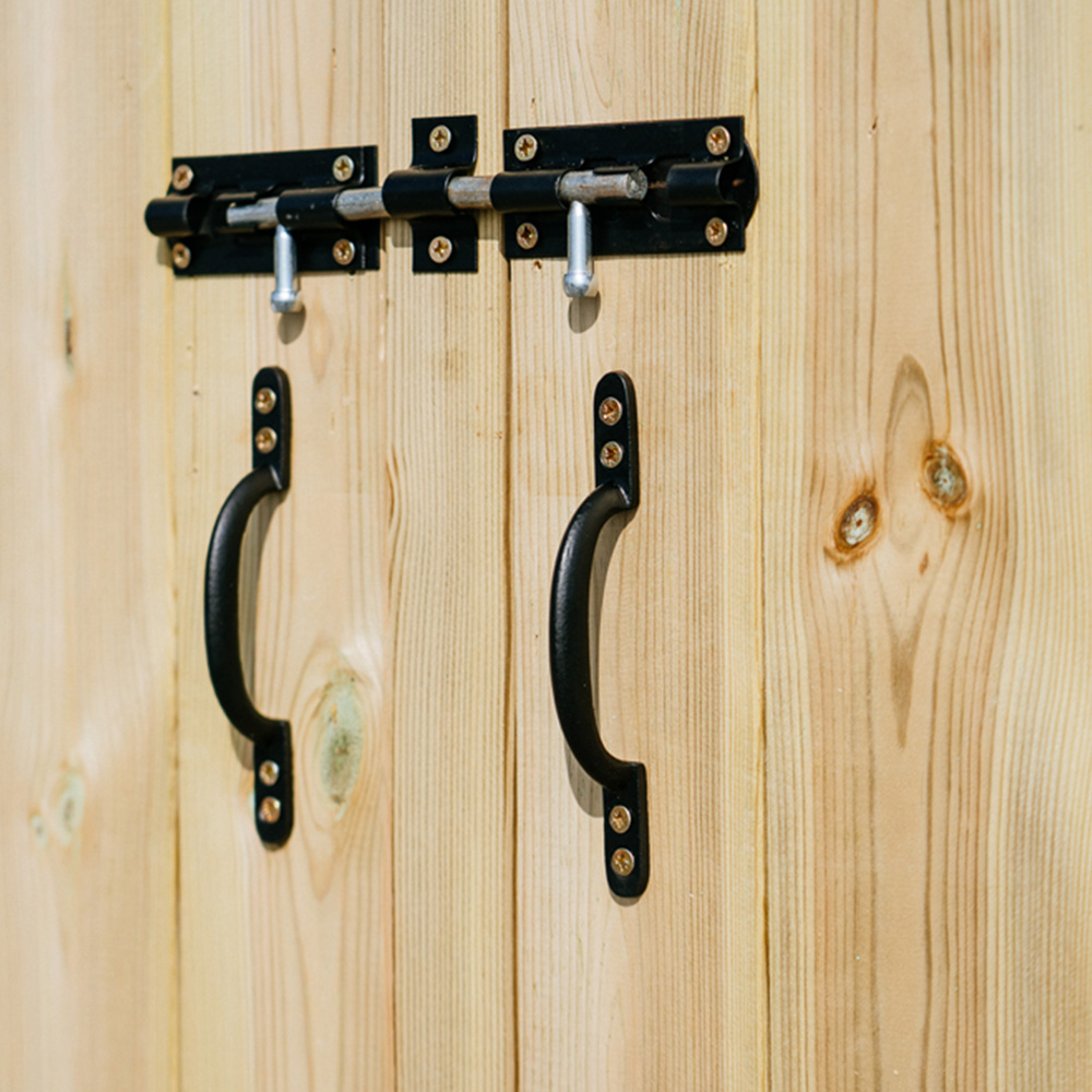 The Garden Village Chatburn 2 Recycle Box 4 Wheelie Bin Shed Image 4