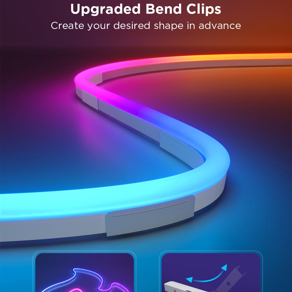 Govee RGBIC LED Smart Neon Rope Light 3m Image 3