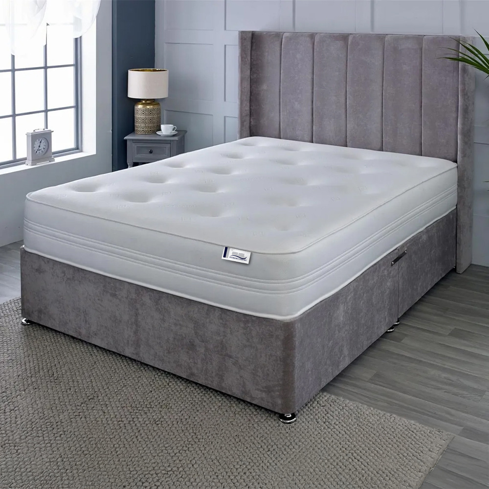 Extreme Comfort European Double Hybrid Tufted and Pinna Coil Spring Mattress Image 2