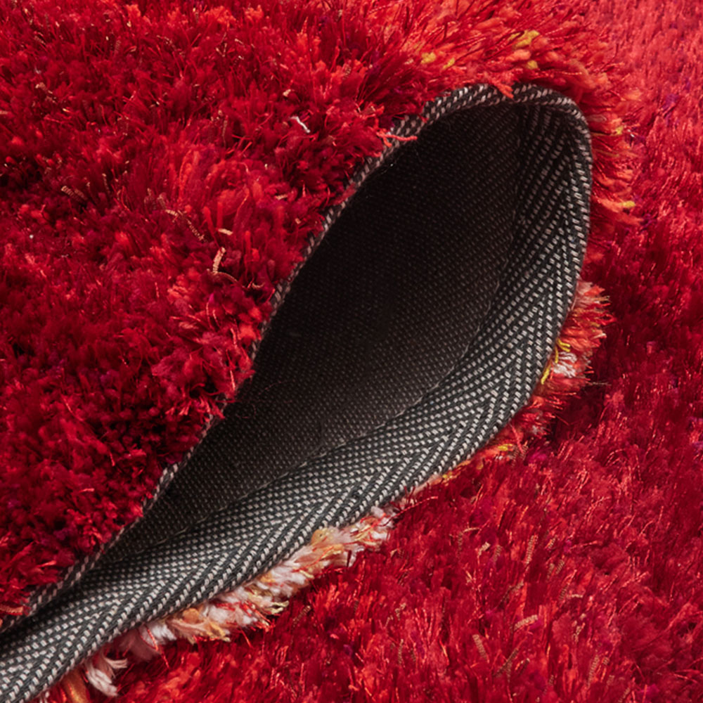 DS Living Wave Red Ultra Plush Rug 160 x 230cm Image 5