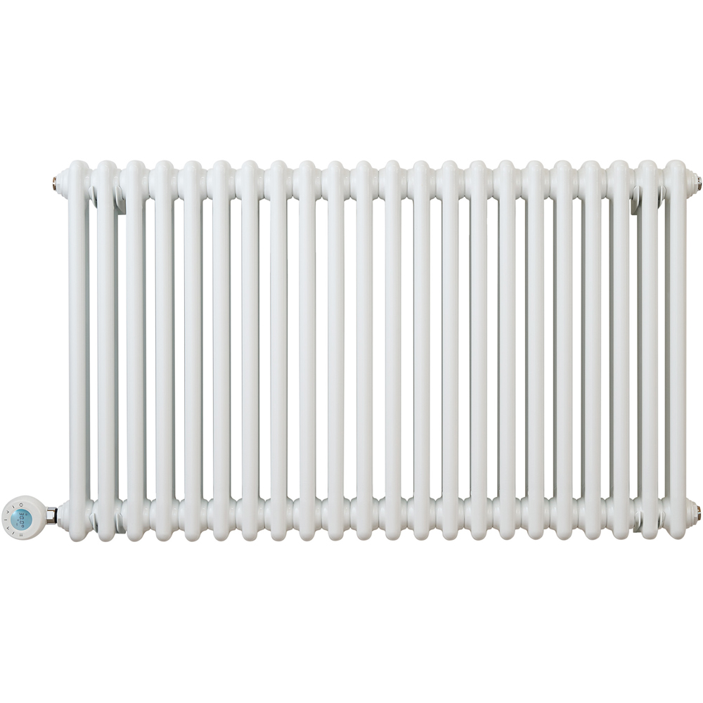 Eden Teppra 4095 BTU White Electric Column Radiator 1200W 600 x 1010mm Image 3