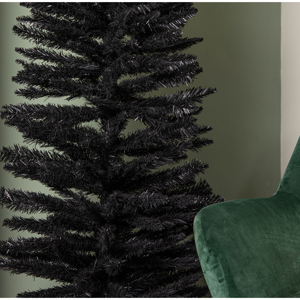 Samuel Alexander Black Pencil Pine Artificial Christmas Tree 7ft Image 5