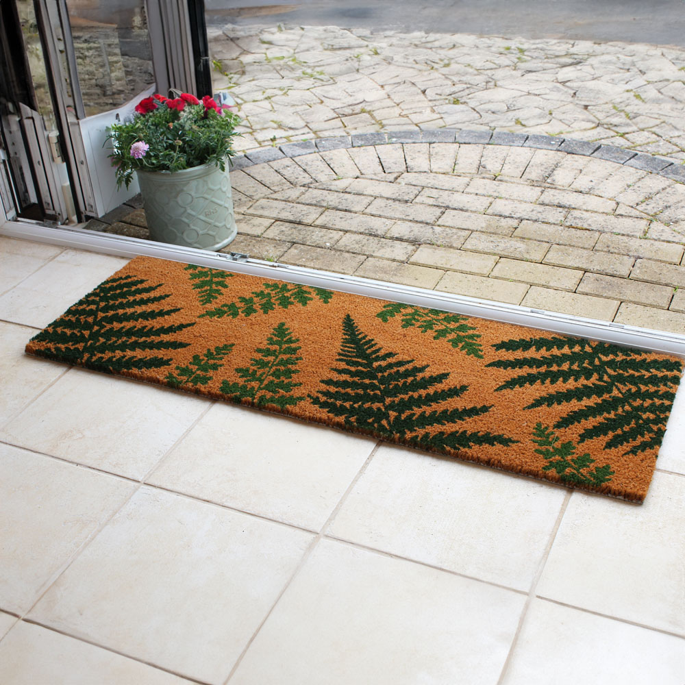 RHS Fern Latex Backed Runner 40 x 120cm Image 2