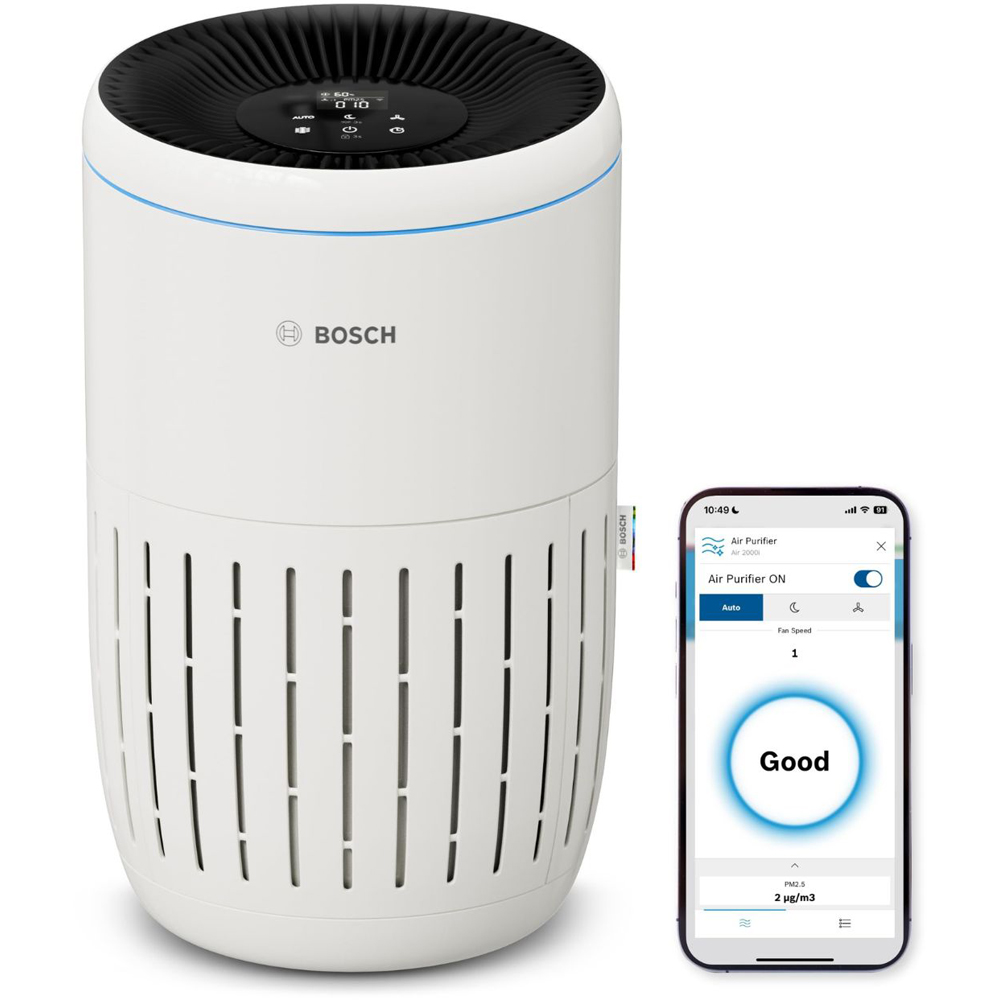 Bosch Air 2000i 3-in-1 White Smart Air Purifier Image 2