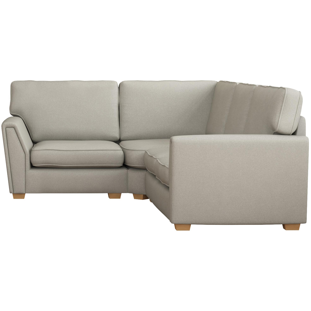 Wendleberry 3 Seater Venice Mink Fixed Back Left Hand Corner Sofa Image 3