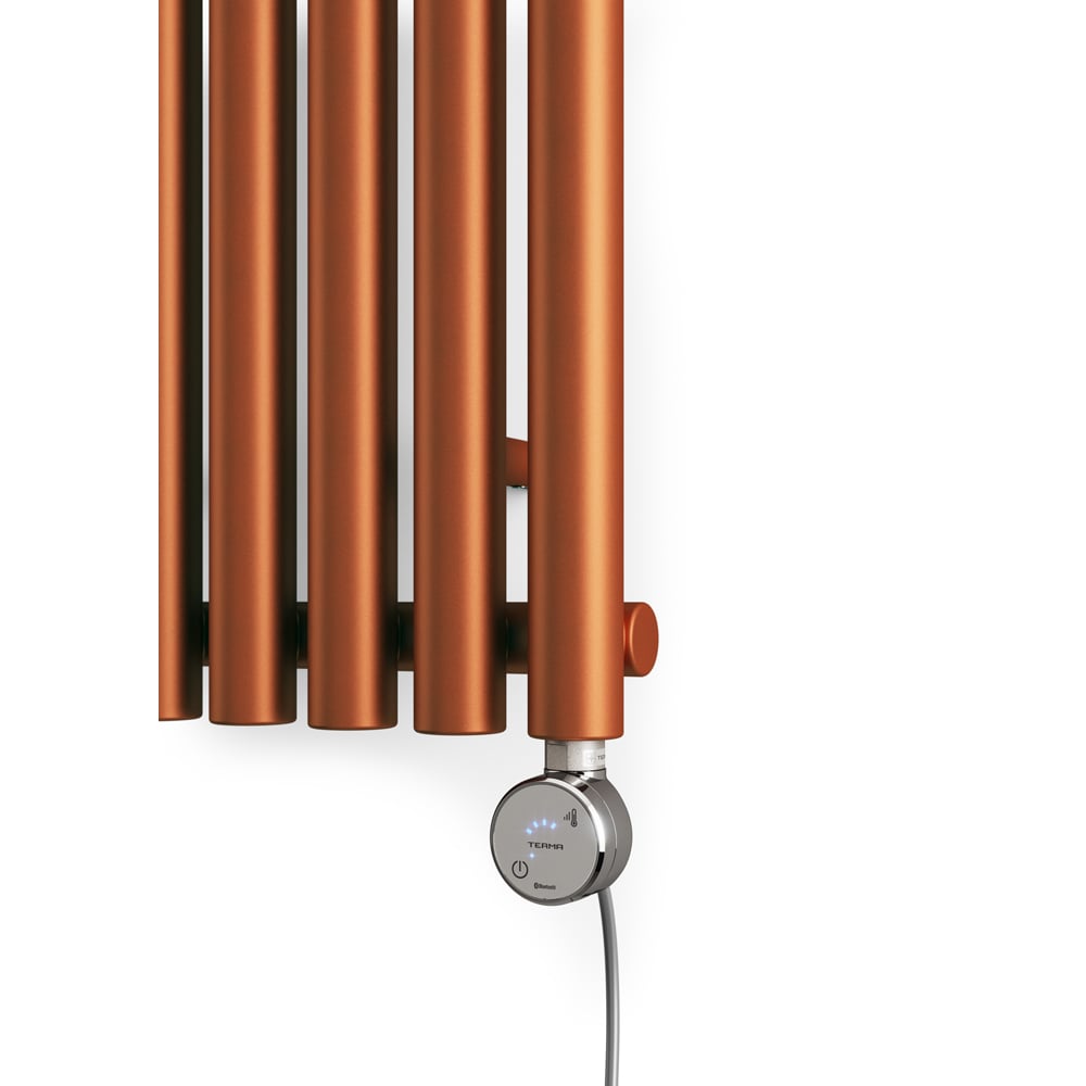 Terma Rolo Room True Copper Electric Radiator Bluetooth 800W 1800 x 370mm Image 5
