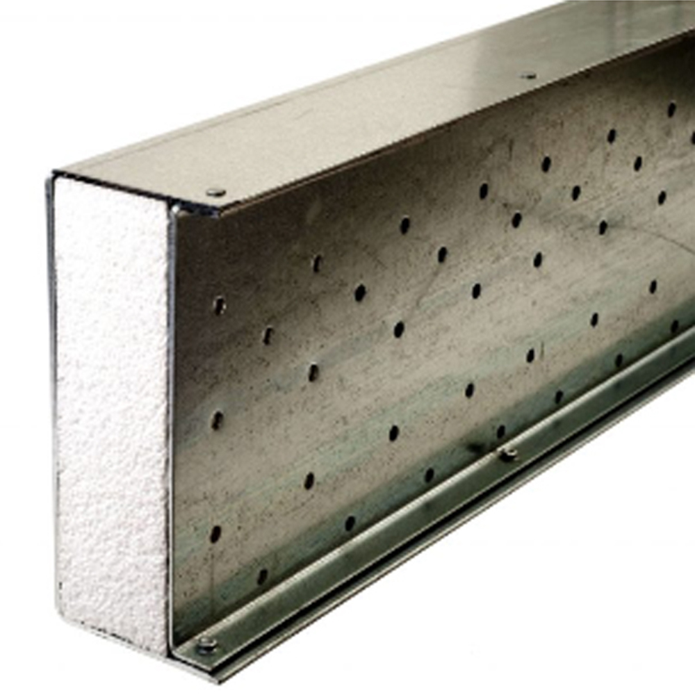 UKLintels 100mm Galvanised Steel Heavy-Duty Internal Box Lintel 3000mm Image 2