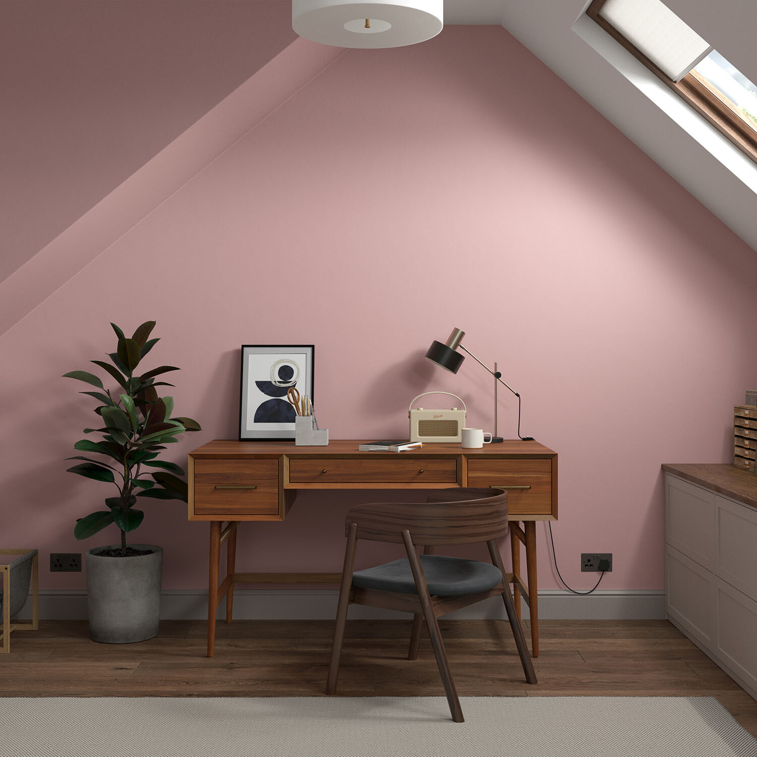 Dulux Heritage Walls and Ceilings DH Blossom Velvet Matt Emulsion Paint 2.5L Image 6