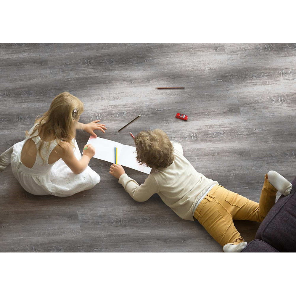 Proclad Aquafloor Lightning Oak Slate Waterproof Flooring Image 2