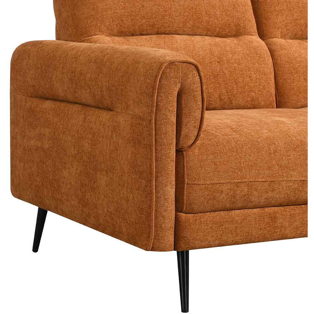 Harlem 2 Seater Gold Sofa Image 3