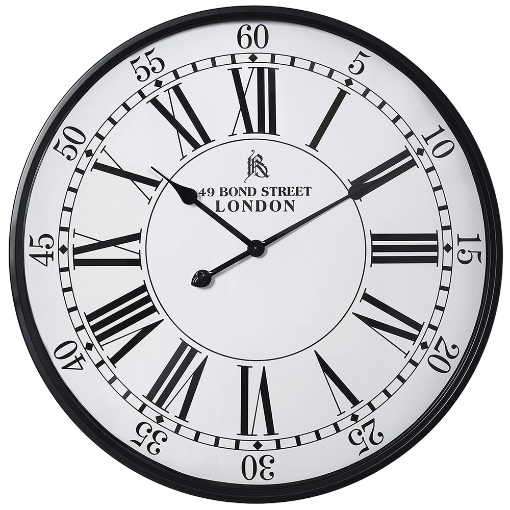 London Clock - Black Image 1