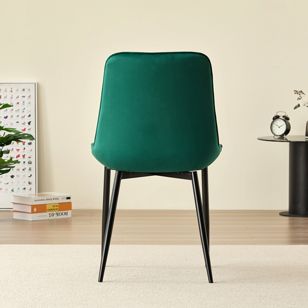 Indoor Living Seattle Amelia 4 Seater Round Dining Set Green Image 8