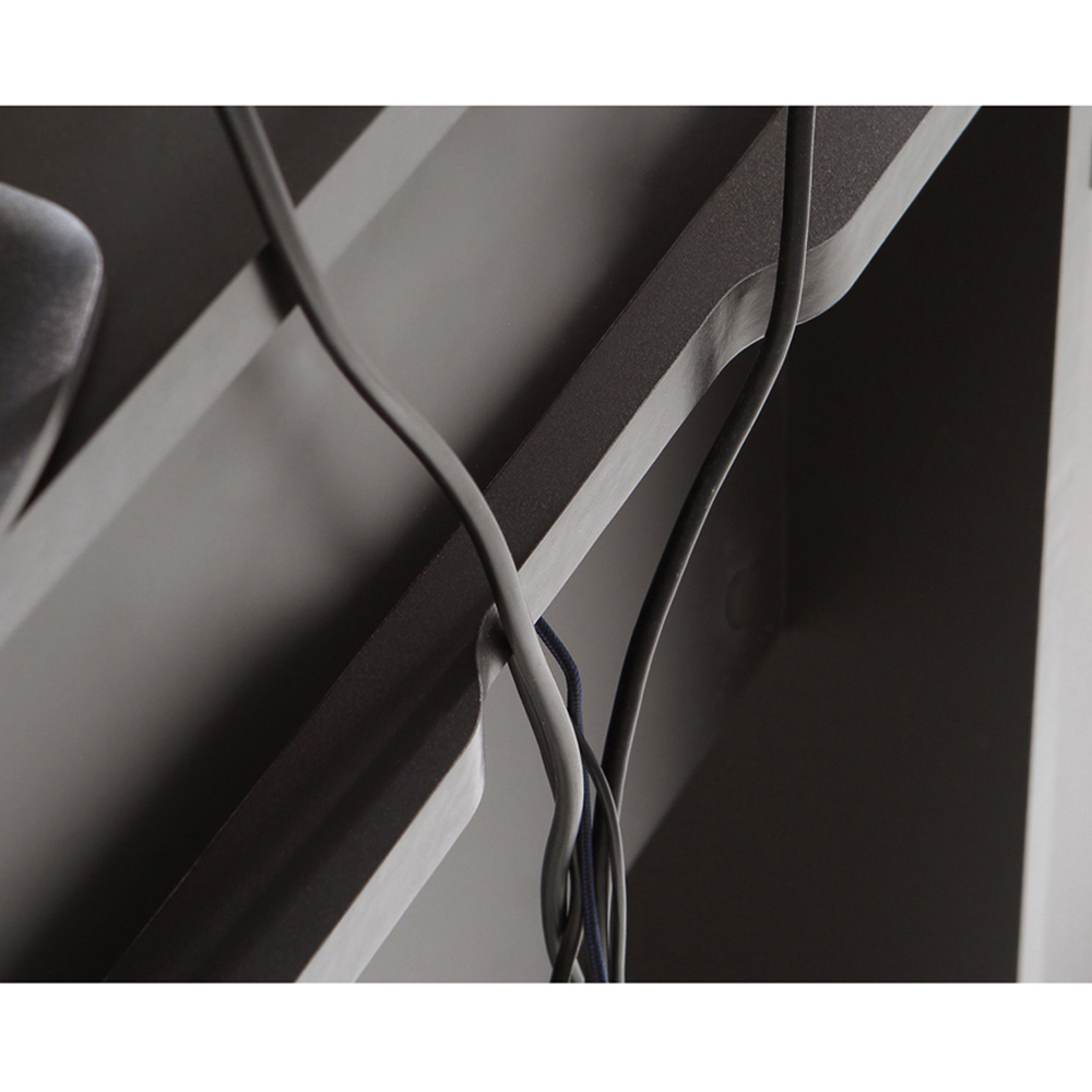 Flair Power Z Colour Changing LED Gaming Desk Black Image 9