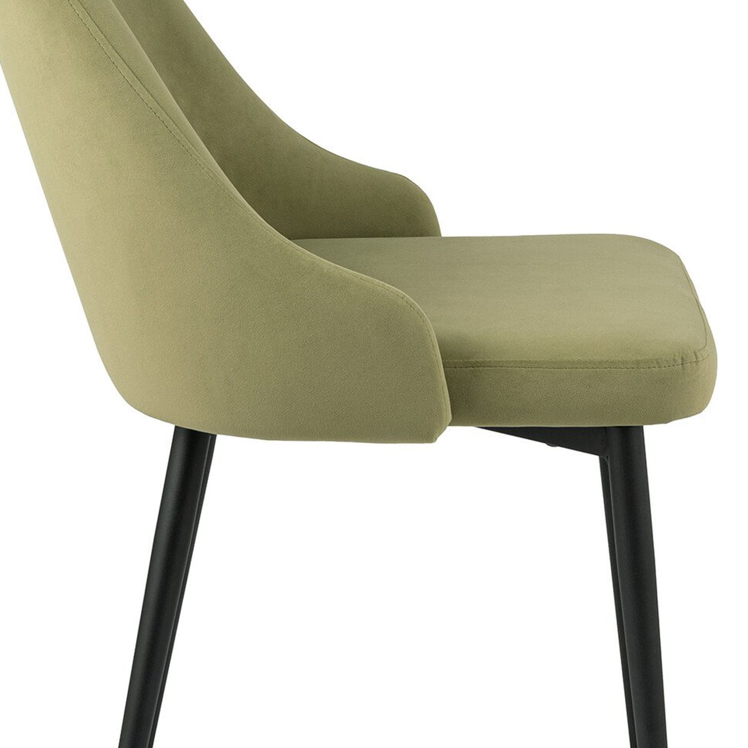 Modbury Dining Chair Pair - Green Image 6