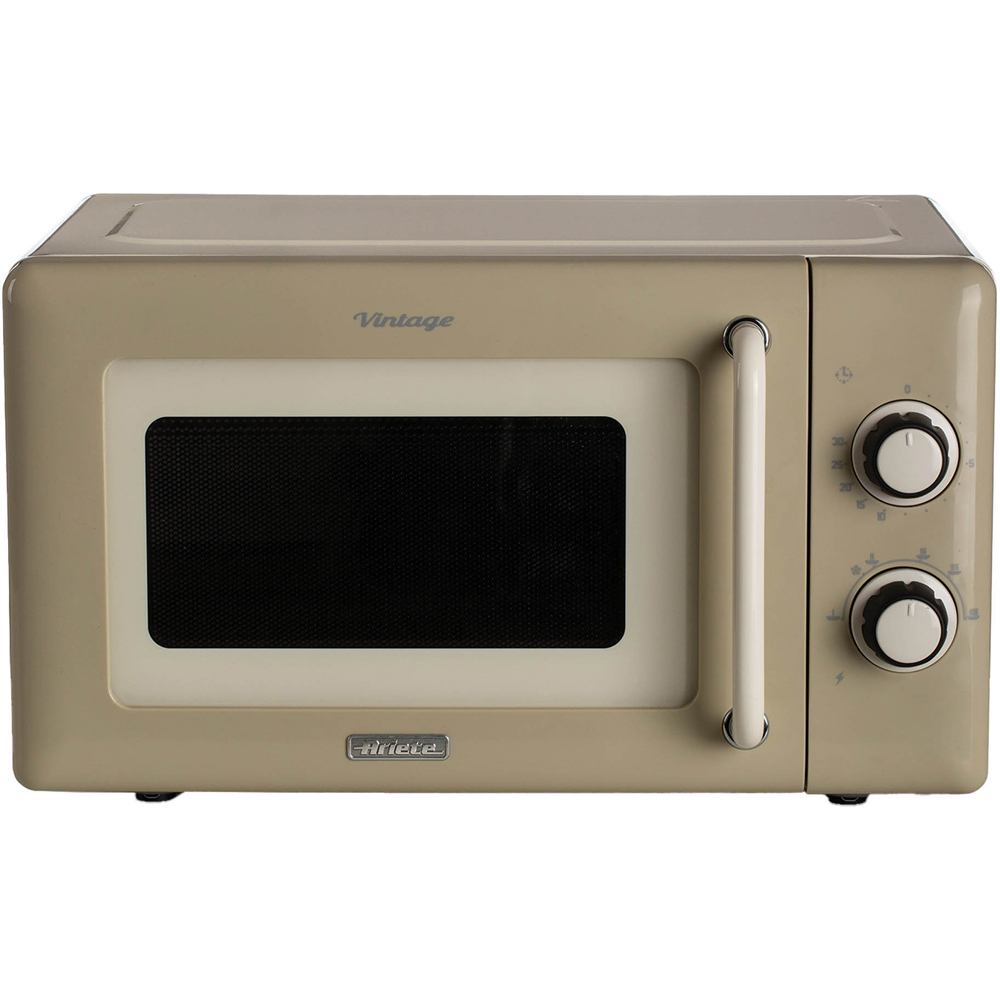 Ariete Vintage ARPK61 Cream 20L Microwave with 4 Slice Toaster and 1.7L Jug Kettle Set Image 4
