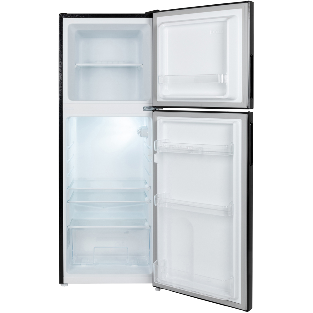 Willow Appliances WTM138B Black Top Mount 138L Fridge Freezer Image 3