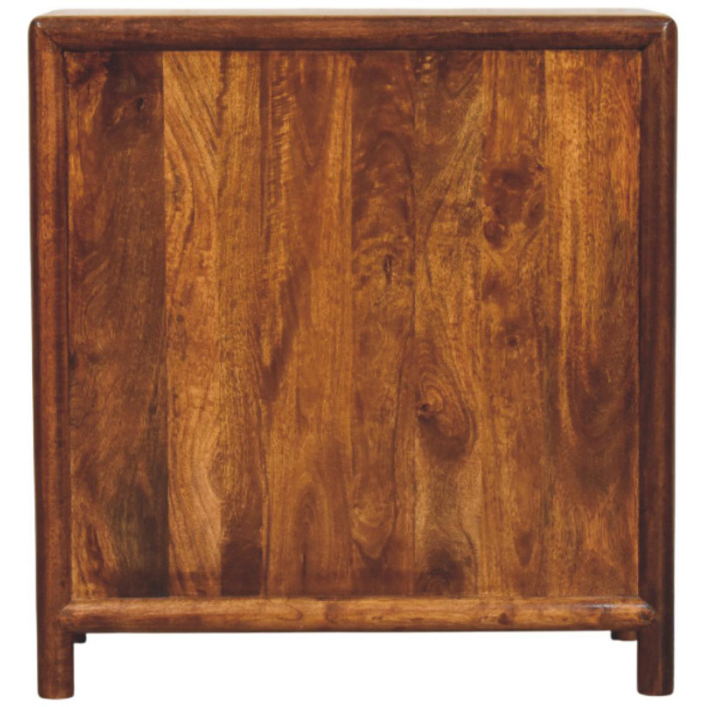 Artisan Furniture Regency Dark Brown 3 Drawer Solid Wood Chest of Drawers Image 7
