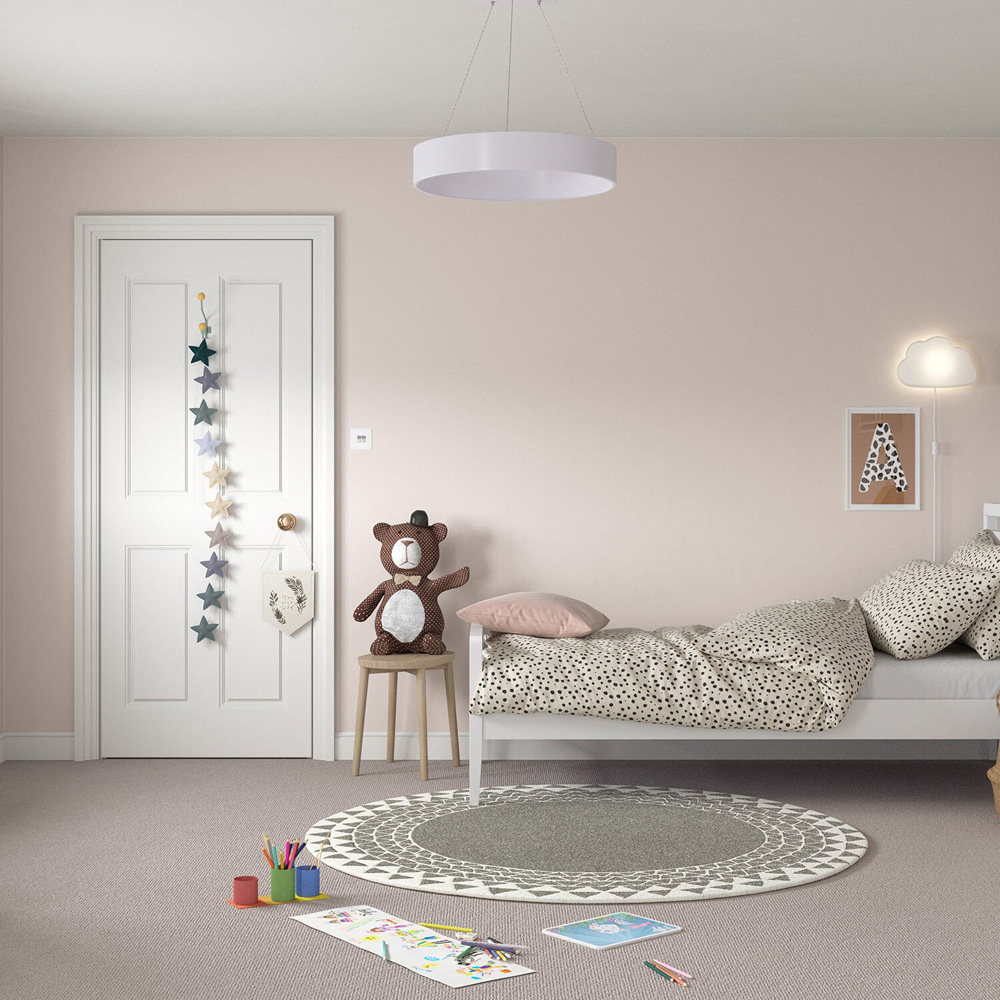 Dulux Walls and Ceilings Silk Emulsion Paint - Blush Pink Image 8