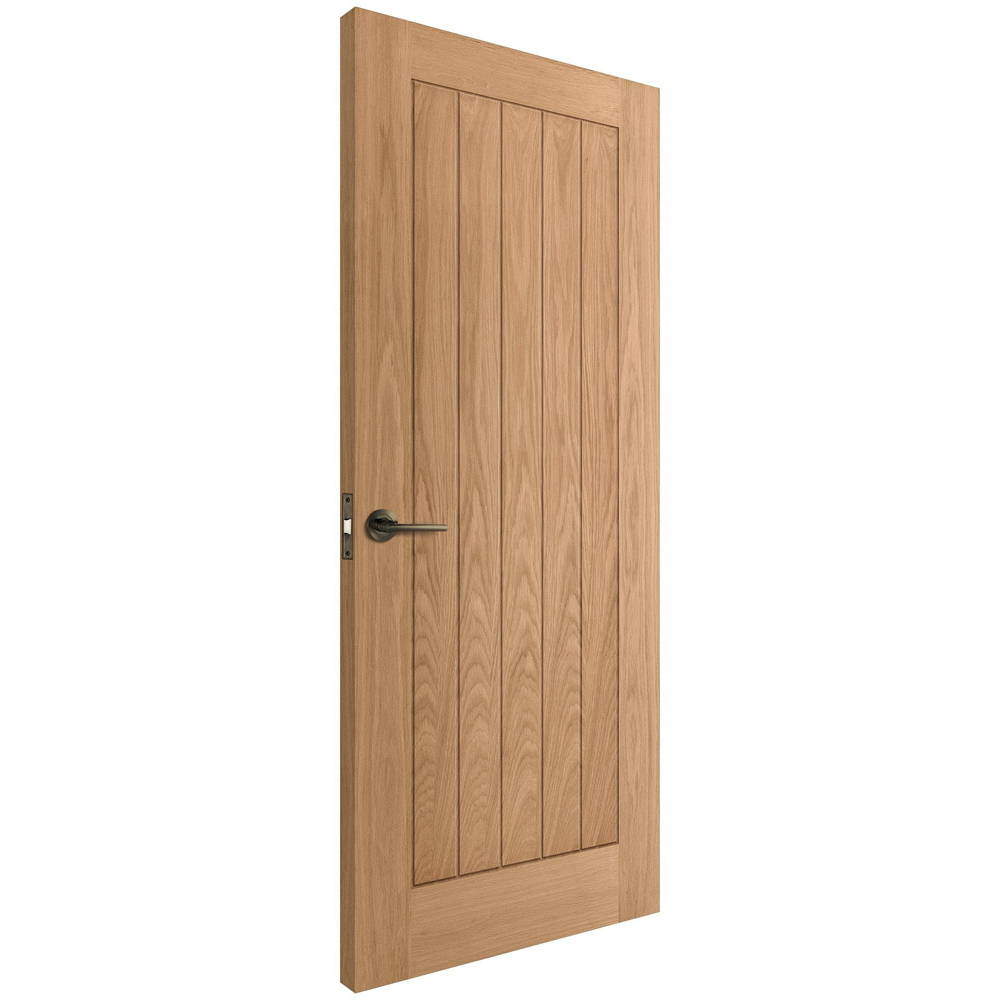 Farley Oak Veneer Cottage Internal Fire Door FD30 2032 x 813 x 44mm Image 4