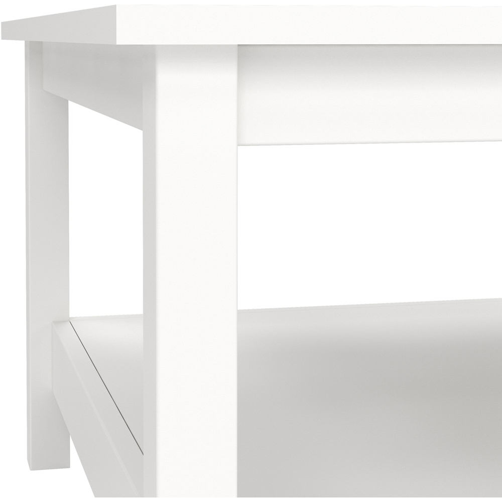 Florence Madrid White Coffee Table Image 5